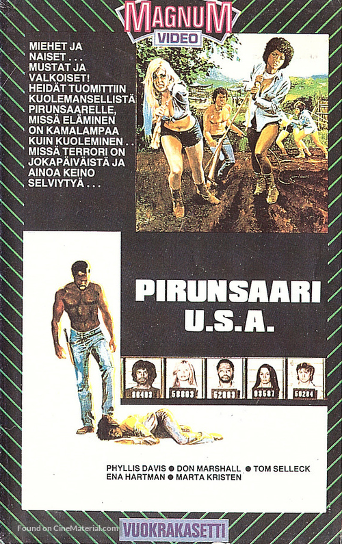 Terminal Island - Finnish VHS movie cover