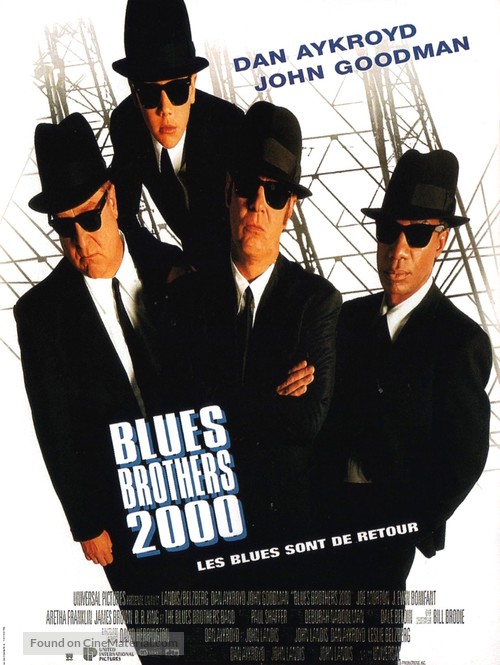 Blues Brothers 2000 - French Movie Poster