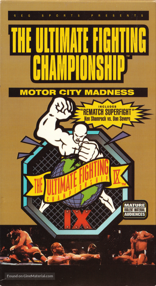 UFC 9: Motor City Madness - Movie Cover