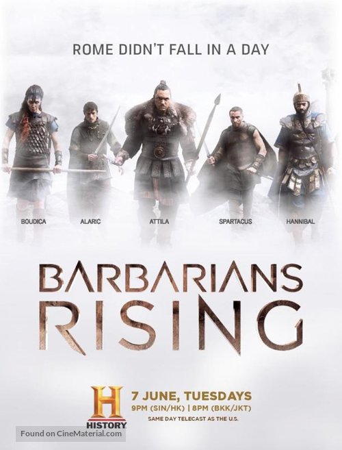 &quot;Barbarians Rising&quot; - Singaporean Movie Poster