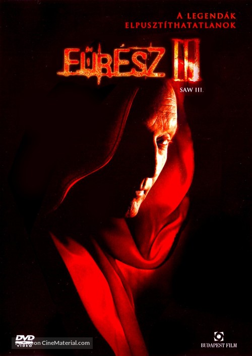 Saw III - Hungarian DVD movie cover