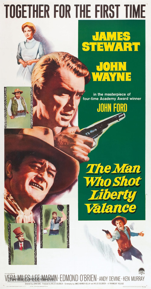 The Man Who Shot Liberty Valance - Movie Poster