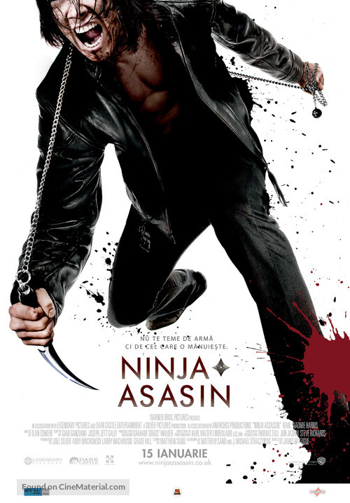 Ninja Assassin - Romanian Movie Poster