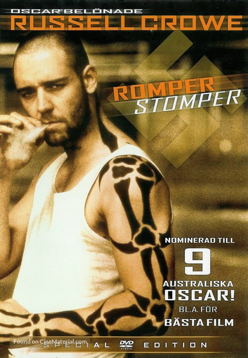 Romper Stomper - Swedish DVD movie cover