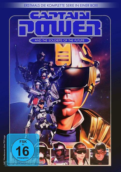 &quot;Captain Power and the Soldiers of the Future&quot; - German Movie Cover