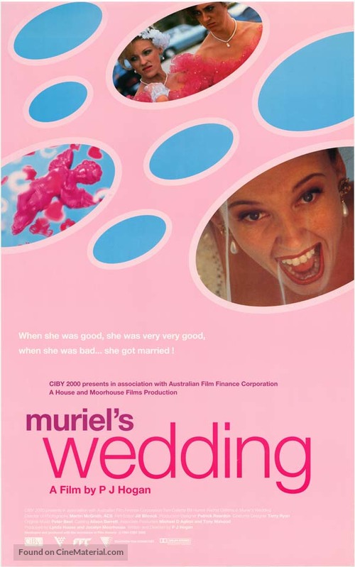 Muriel&#039;s Wedding - Australian Movie Poster