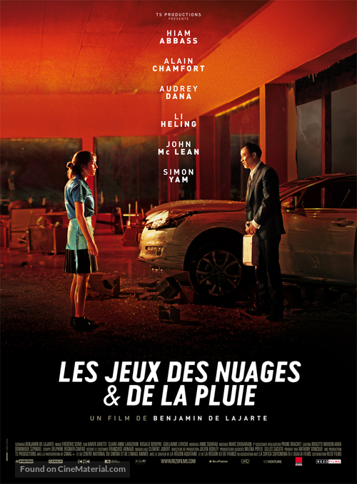 Les jeux des nuages et de la pluie - French Movie Poster