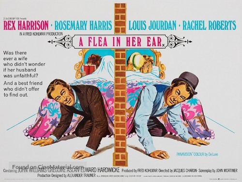 A Flea in Her Ear - British Movie Poster