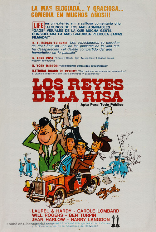 The Golden Age of Comedy - Argentinian Movie Poster