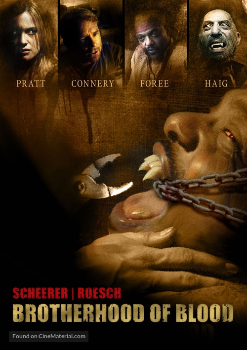 Brotherhood of Blood - Belgian Movie Cover