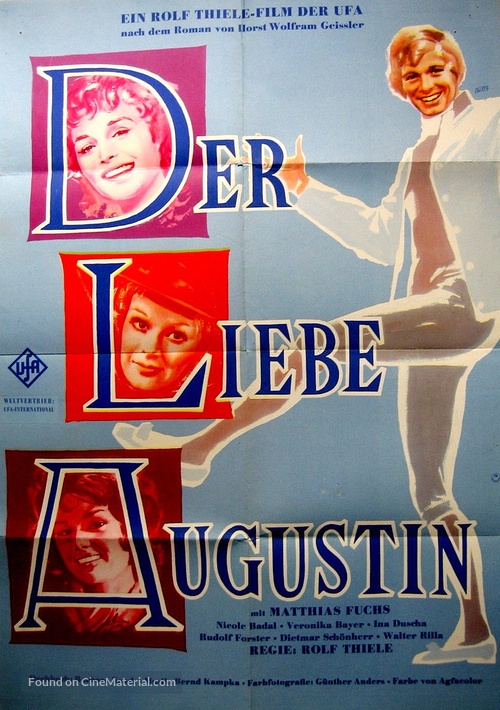 Der liebe Augustin - German Movie Poster