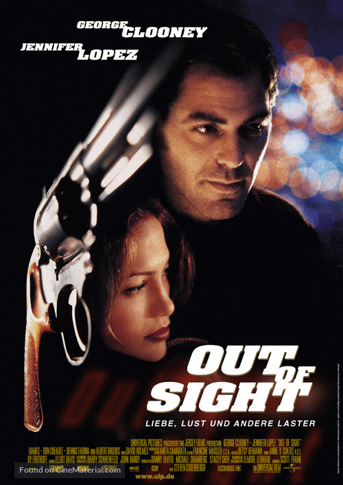 Out Of Sight - German Movie Poster