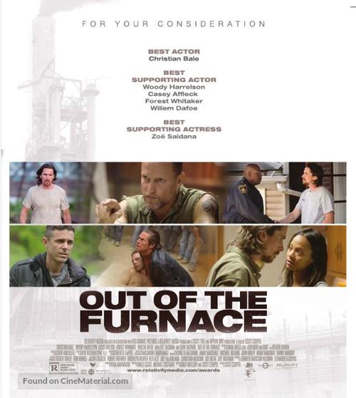Out of the Furnace - For your consideration movie poster
