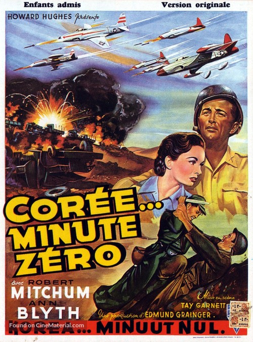 One Minute to Zero - Belgian Movie Poster