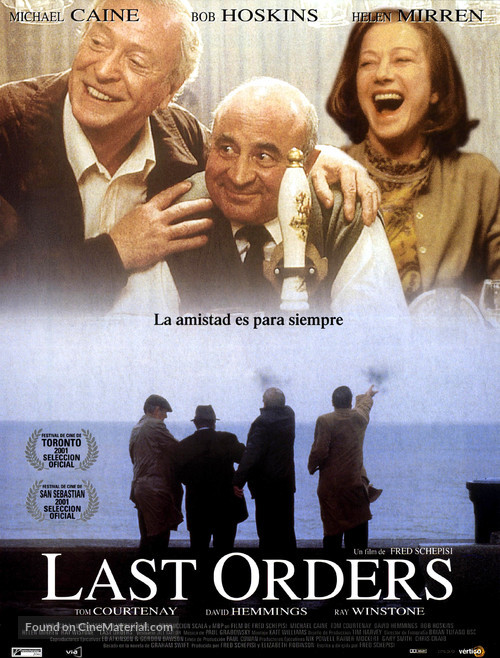 Last Orders - Spanish poster