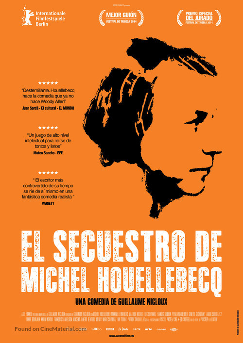 L&#039;enl&egrave;vement de Michel Houellebecq - Spanish Movie Poster