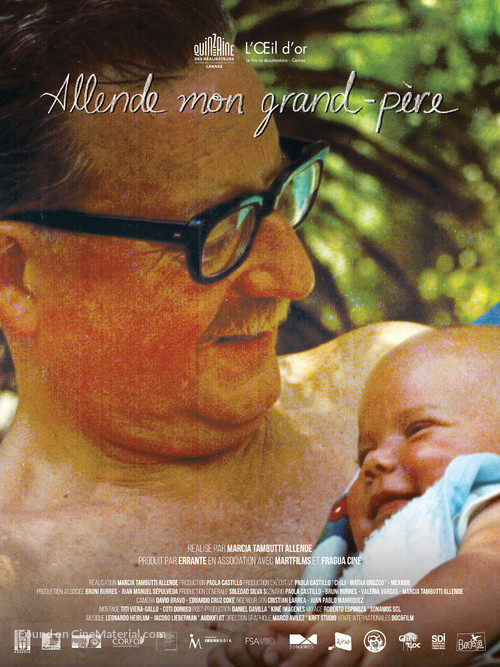 Allende, mi abuelo Allende - French Movie Poster