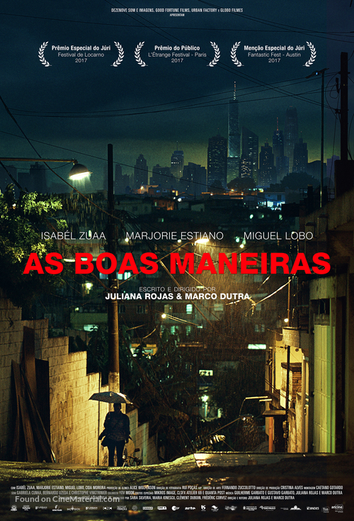 As Boas Maneiras - Brazilian Movie Poster