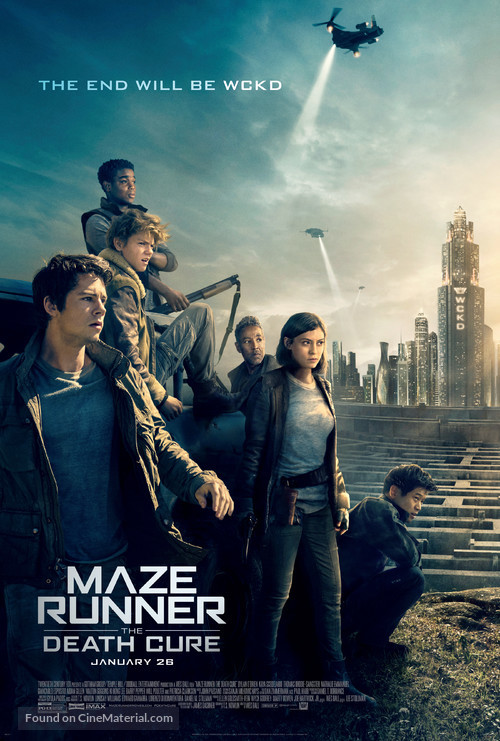 Maze Runner: The Death Cure - Movie Poster