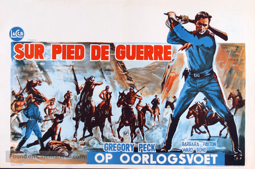 Only the Valiant - Belgian Movie Poster