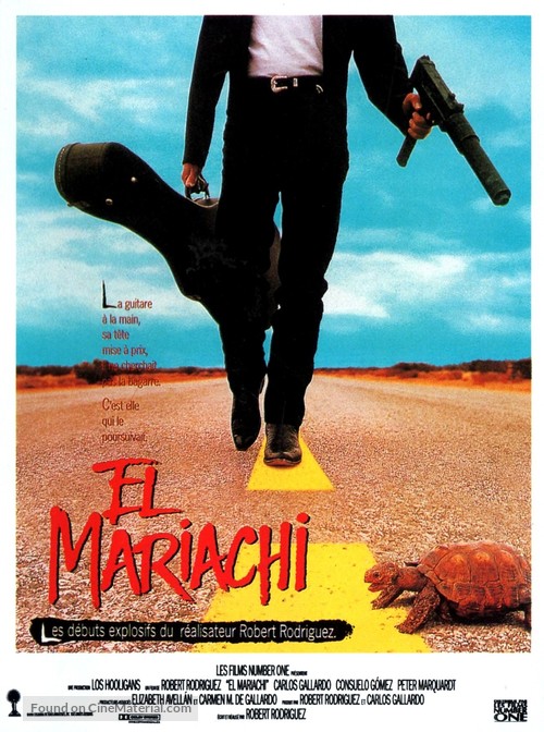 El mariachi - French Movie Poster