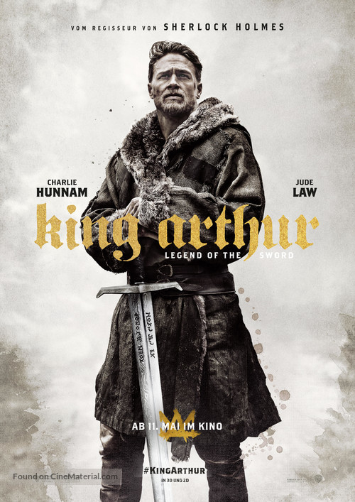 King Arthur: Legend of the Sword - German Movie Poster