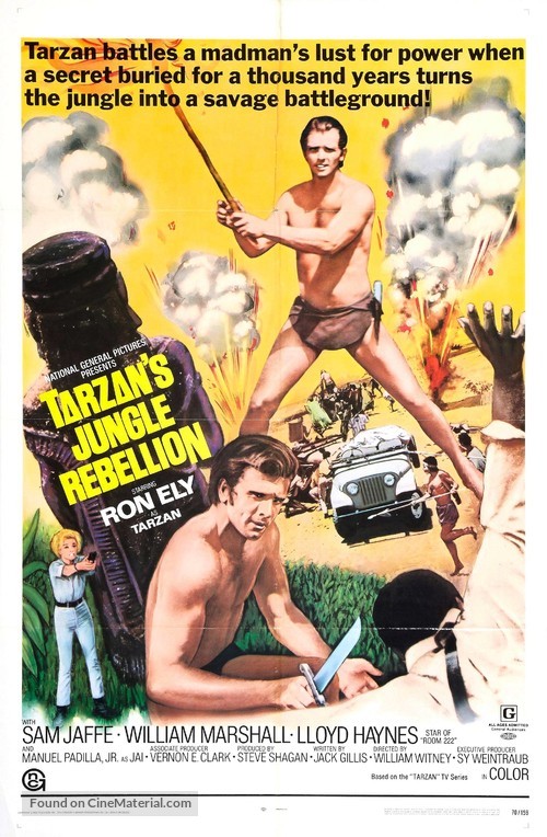 Tarzan&#039;s Jungle Rebellion - Movie Poster