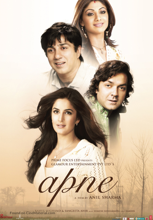 Apne - Indian poster