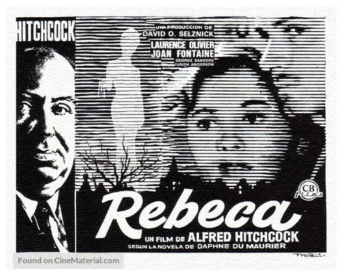 Rebecca - Spanish poster