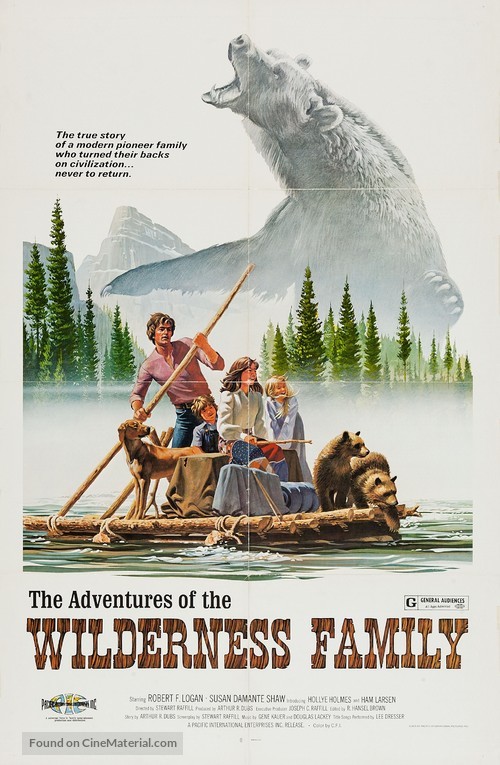 The Adventures of the Wilderness Family (1975) movie poster