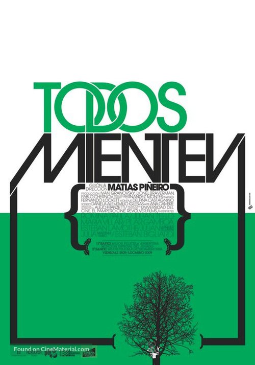 Todos mienten - Argentinian Movie Poster