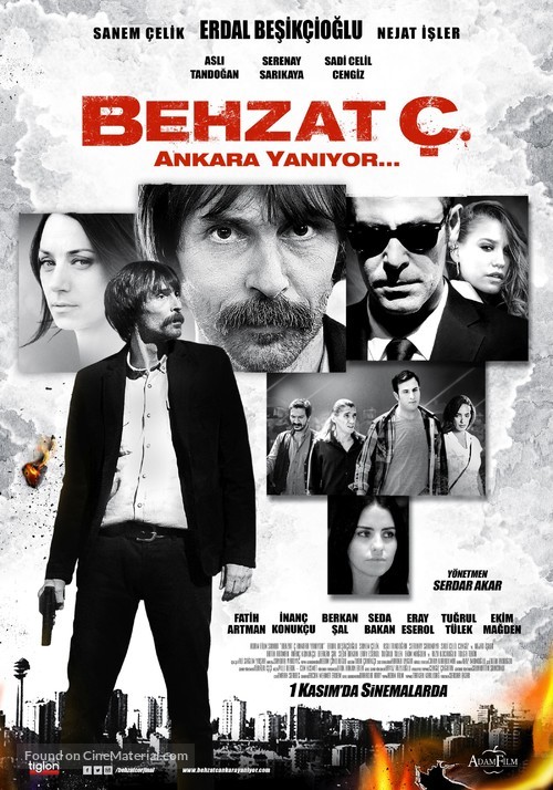 Behzat &Ccedil;. Ankara yaniyor - Turkish Movie Poster