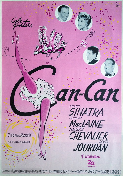 Can-Can - Swedish Movie Poster