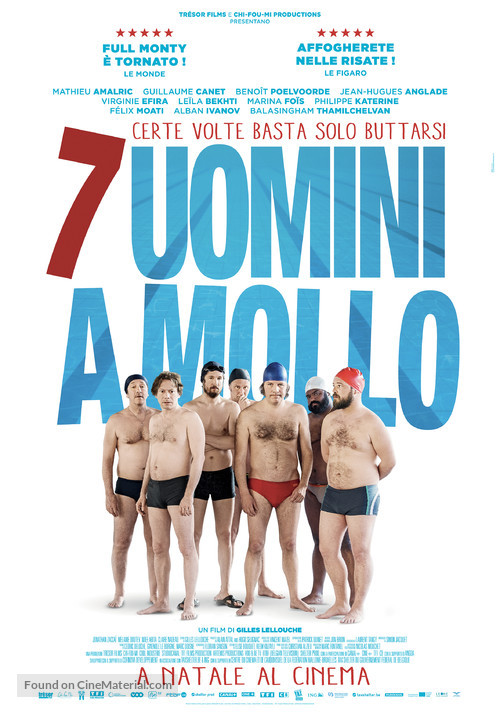 Le grand bain - Italian Movie Poster