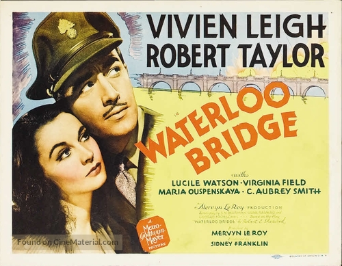 Waterloo Bridge - Movie Poster