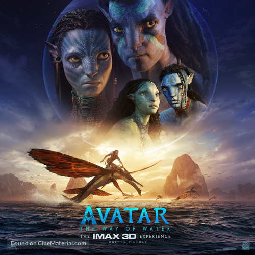 Avatar: The Way of Water - British Movie Poster