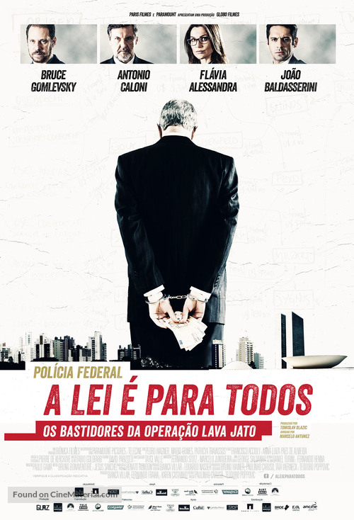 Pol&iacute;cia Federal: A lei &eacute; para todos - Brazilian Movie Poster