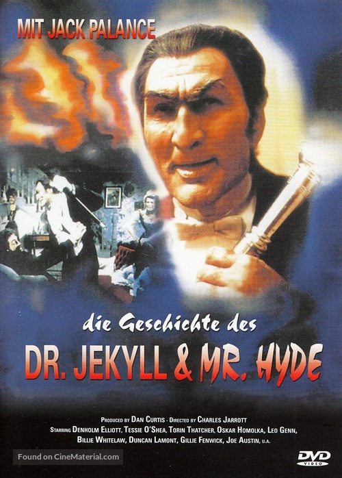 The Strange Case of Dr. Jekyll and Mr. Hyde - German DVD movie cover