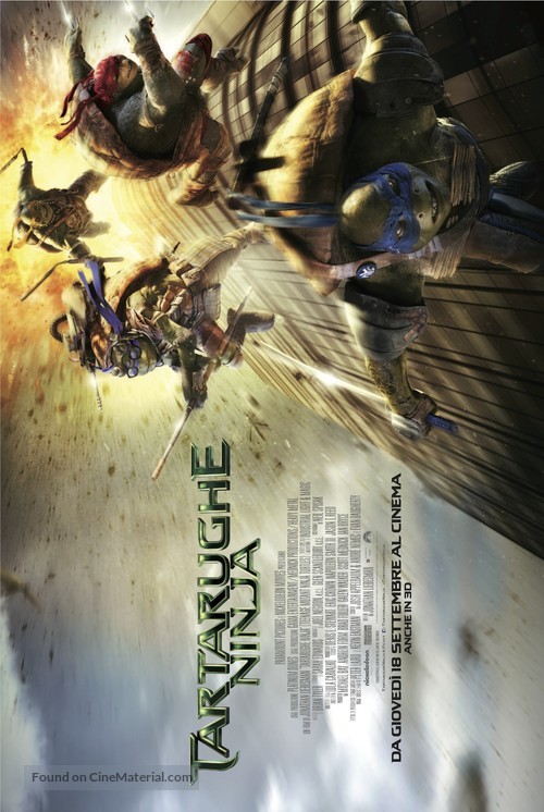Teenage Mutant Ninja Turtles - Italian Movie Poster