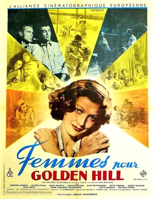 Frauen f&uuml;r Golden Hill - French Movie Poster