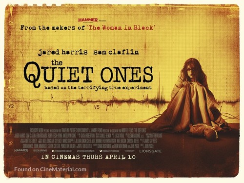 The Quiet Ones - British Movie Poster
