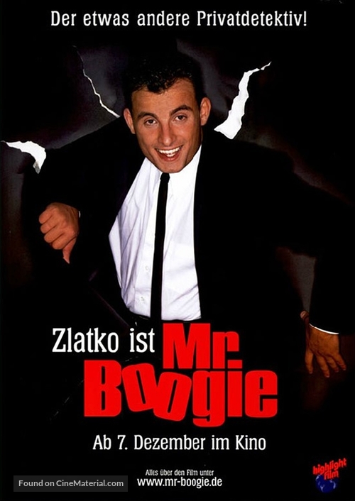 Mister Boogie - German Movie Poster