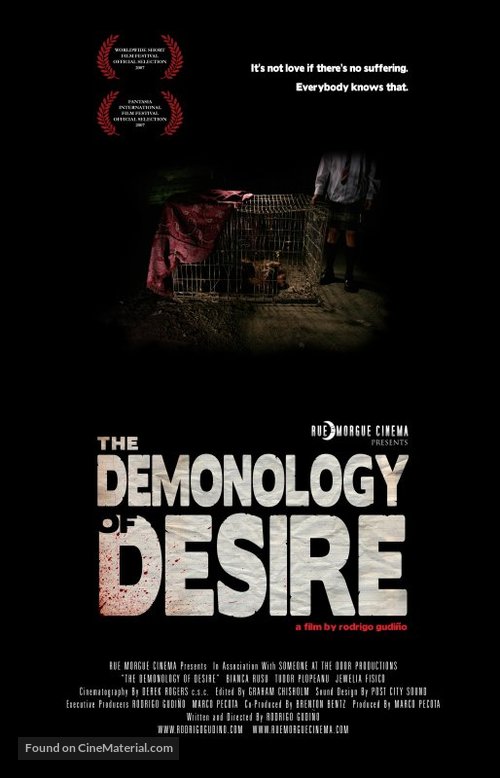 The Demonology of Desire - Canadian Movie Poster