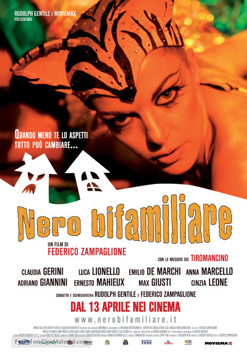Nero bifamiliare - Italian poster