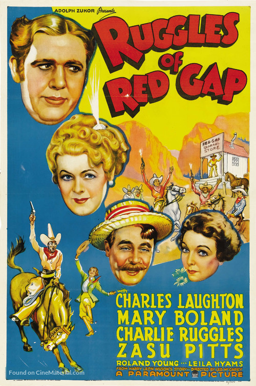 Ruggles of Red Gap - Movie Poster