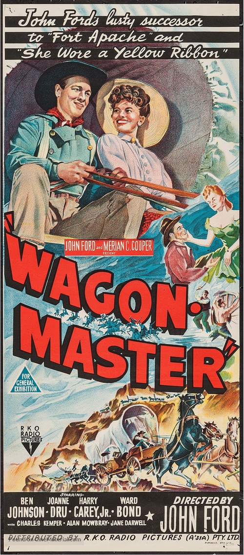 Wagon Master - Australian Movie Poster
