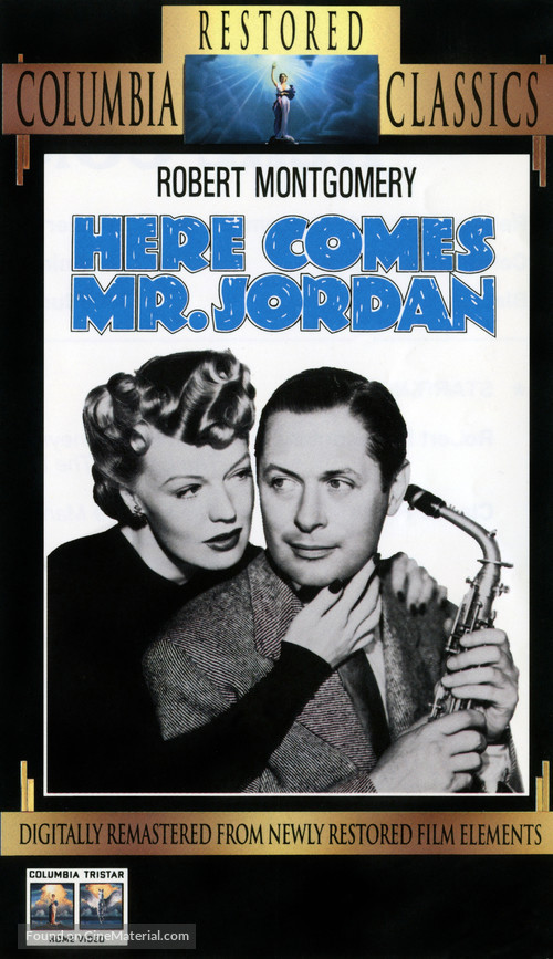 Here Comes Mr. Jordan - VHS movie cover