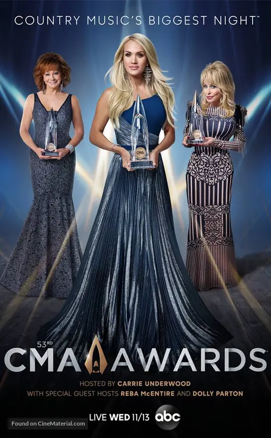 53rd Annual CMA Awards - Movie Poster