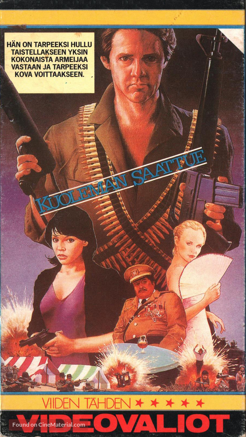 The Mission... Kill - Finnish VHS movie cover