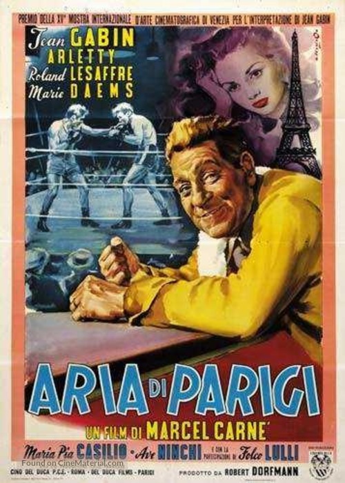 Air de Paris, L&#039; - Italian Movie Poster